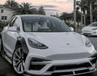 Для найдешевшої Tesla розробили карбоновий обвіс