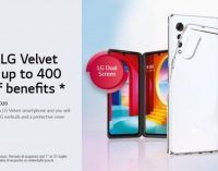 Покупатели LG Velvet 5G в Европе получают бонусы  на 400 евро