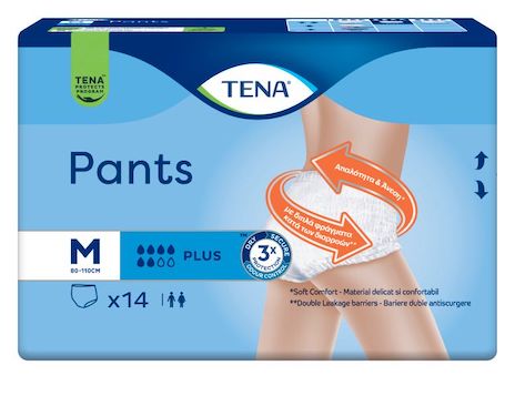 Поглинаючі труси-підгузники для дорослих Tena Pants Plus